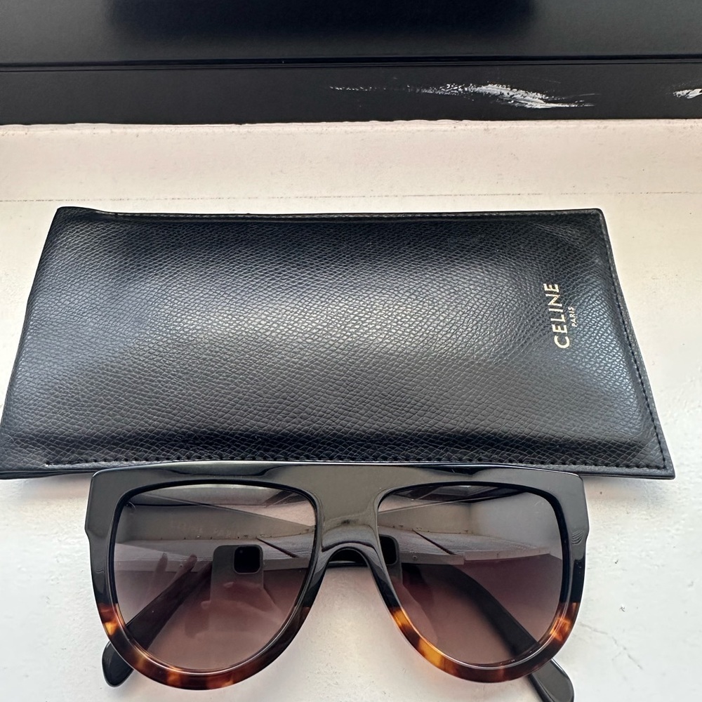 Celine Aviator Acetate Sunglasses